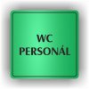 Piktogram - WC PERSONÁL