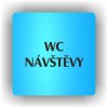 Piktogram - WC NÁVŠTĚVY