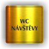 Piktogram - WC NÁVŠTĚVY