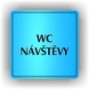 Piktogram - WC NÁVŠTĚVY