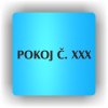 Piktogram - POKOJ Č. XXXX (ČÍSLO)