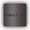 Piktogram - POKOJ Č. XXXX (ČÍSLO)
