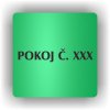 Piktogram - POKOJ Č. XXXX (ČÍSLO)