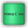 Piktogram - POKOJ Č. XXXX (ČÍSLO)