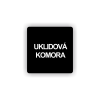 Cedule úklidová komora | Piktogram (čtverec)