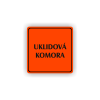 Cedule úklidová komora | Piktogram (čtverec)