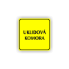 Cedule úklidová komora | Piktogram (čtverec)