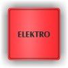 Cedule elektro – plast (piktogram)