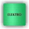 Cedule elektro – plast (piktogram)