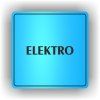 Cedule elektro – plast (piktogram)