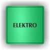 Cedule elektro – plast (piktogram)