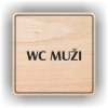 Piktogram - WC MUŽI