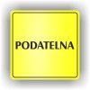 Cedule podatelna – plast (piktogram)