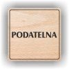Cedule podatelna – plast (piktogram)