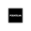 Cedule podatelna | Piktogram (čtverec)
