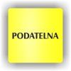 Cedule podatelna – plast (piktogram)