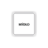 Cedule mýdlo | Piktogram (čtverec)