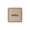 Cedule mýdlo | Piktogram (čtverec)