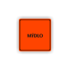 Cedule mýdlo | Piktogram (čtverec)