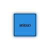 Cedule mýdlo | Piktogram (čtverec)