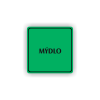 Cedule mýdlo | Piktogram (čtverec)