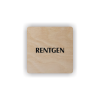 Cedule rentgen | Piktogram (čtverec)