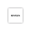 Cedule rentgen | Piktogram (čtverec)