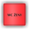 Piktogram - WC ŽENY