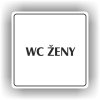 Piktogram - WC ŽENY