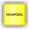 Piktogram - HOSPODA