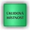 Cedule úklidová místnost – plast (piktogram)