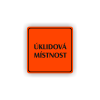 Cedule úklidová místnost | Piktogram (čtverec)
