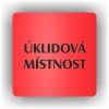 Cedule úklidová místnost – plast (piktogram)