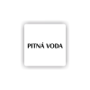 Cedule pitná voda | Piktogram (čtverec)