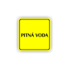 Cedule pitná voda | Piktogram (čtverec)