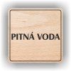Cedule pitná voda – plast (piktogram)