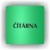 Cedule čítárna – plast (piktogram)