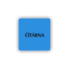 Cedule čítárna | Piktogram (čtverec)