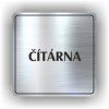 Cedule čítárna – plast (piktogram)