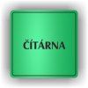 Cedule čítárna – plast (piktogram)