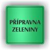 Cedule přípravna zeleniny – plast (piktogram)