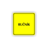 Cedule ručník nápis | Piktogram (čtverec)