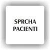 Cedule sprcha pacienti – plast (piktogram)