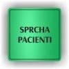 Cedule sprcha pacienti – plast (piktogram)