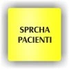 Cedule sprcha pacienti – plast (piktogram)