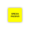 Cedule sprcha pacienti | Piktogram (čtverec)