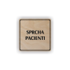 Cedule sprcha pacienti | Piktogram (čtverec)