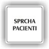 Cedule sprcha pacienti – plast (piktogram)