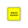 Cedule sprcha pacienti | Piktogram (čtverec)