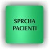 Cedule sprcha pacienti – plast (piktogram)